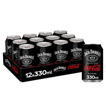 Jack Daniel's Whiskey & Coca-Cola 330ml