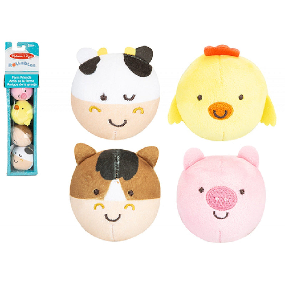Melissa & Doug Rollables Farm Friend