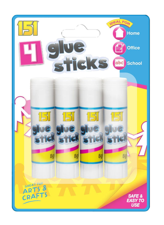 151 Glue Stick 4pk