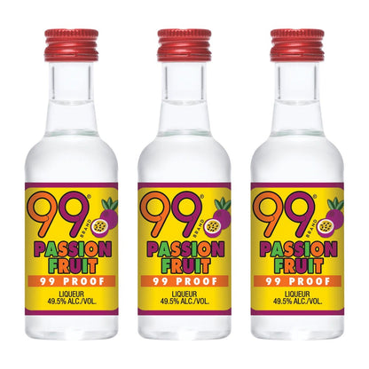 99 Brand Passion Fruit Liqueur 5cl Shot, Pack of 3