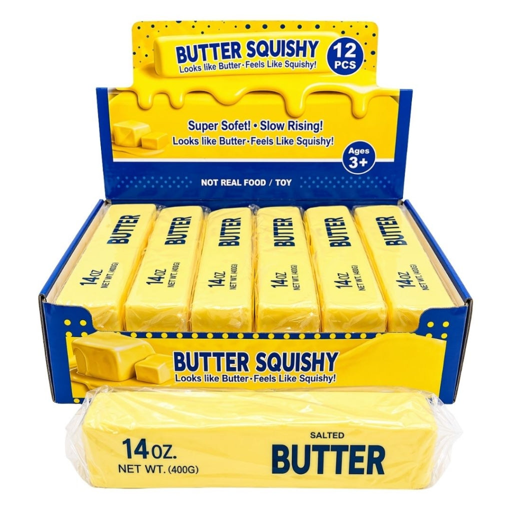Butter Squishy Toy