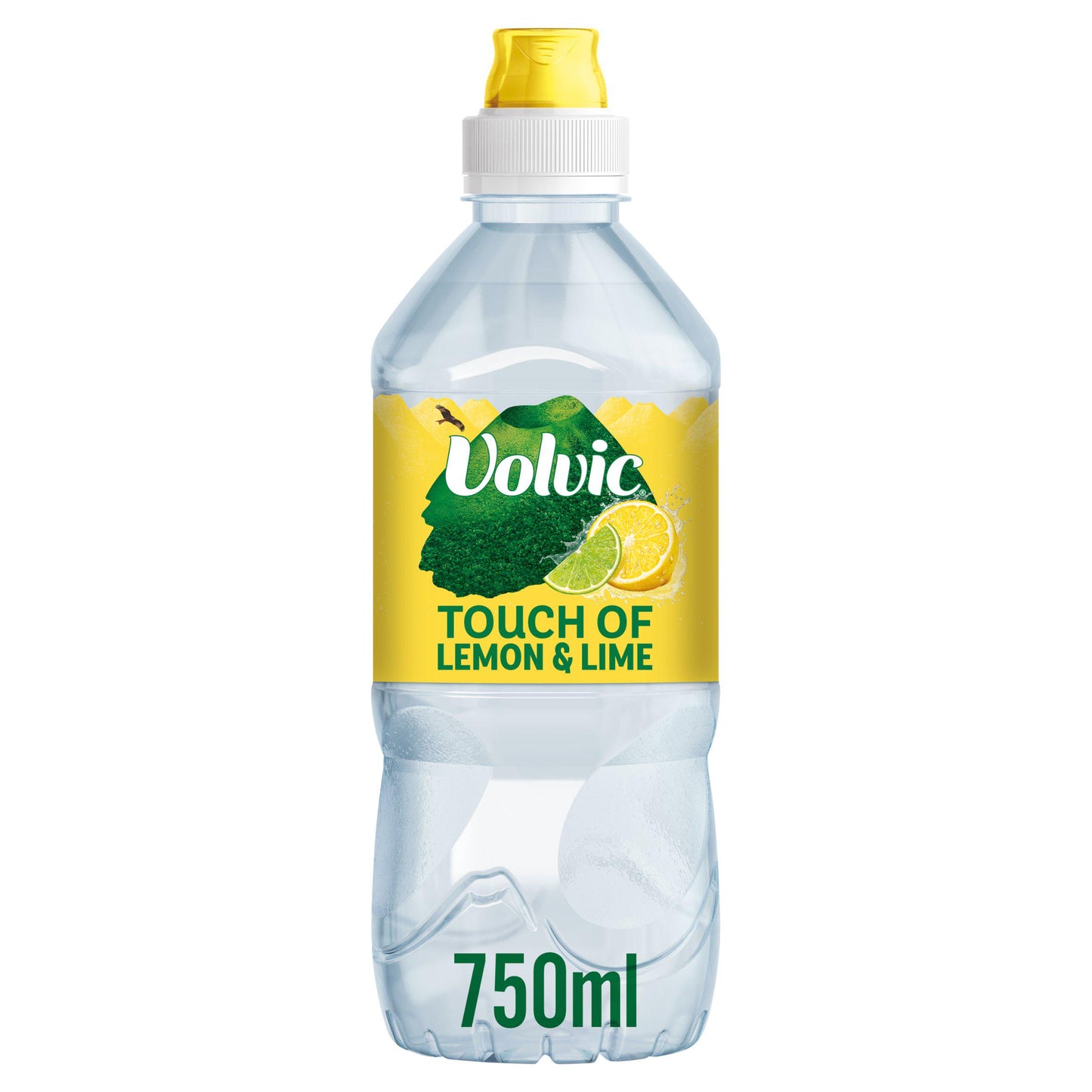 Volvic Touch Of Lemon & LIme Sportscap 750ml
