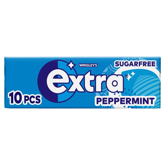 Extra Peppermint Sugarfree Chewing Gum 10 Pieces