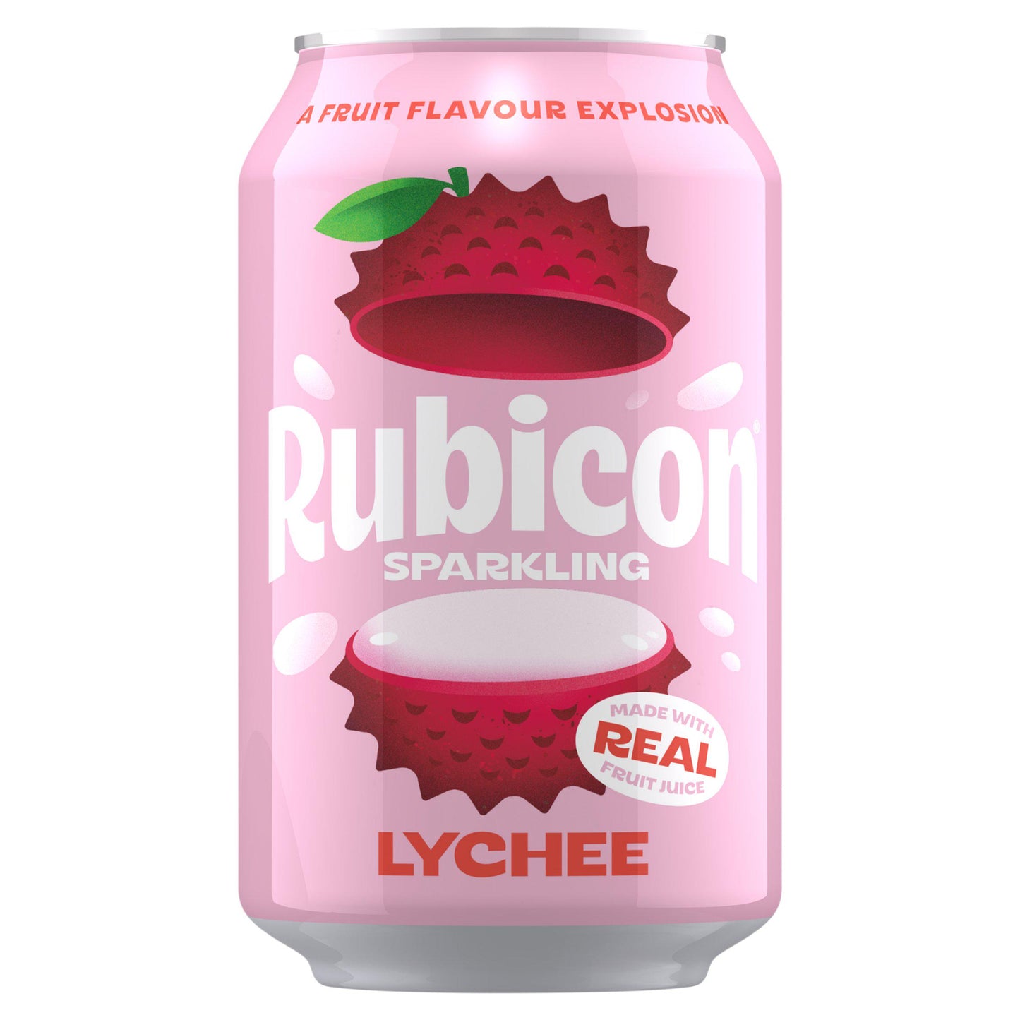 Rubicon Sparkling Lychee Juice Soft Drink 330ml