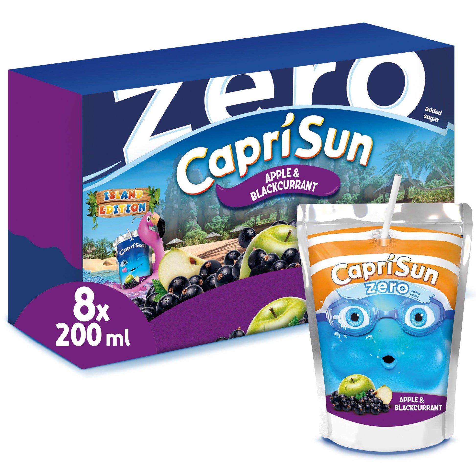 Capri-Sun Apple & Blackcurrant Kids' Juice Drink 200ml