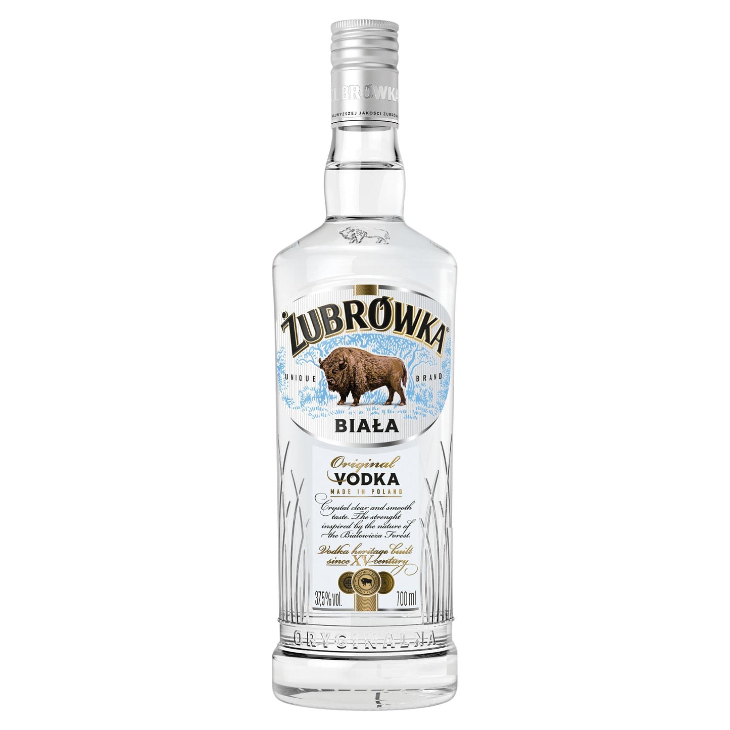 Zubrowka Biala Original Vodka 6 x 70cl PM£16.89