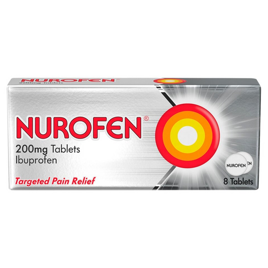 Nurofen Ibuprofen 200mg Caplets 12 Pack