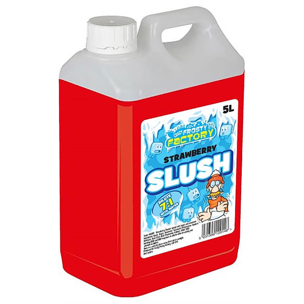 Crazy Frosty Factory Strawberry Slush Concentrate 5L