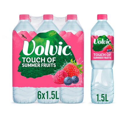 Volvic Touch Of Summer Fruits 1.5L