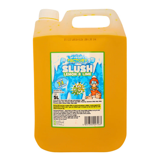 Crazy Frosty Factory Lemon & Lime Slush Concentrate 5L
