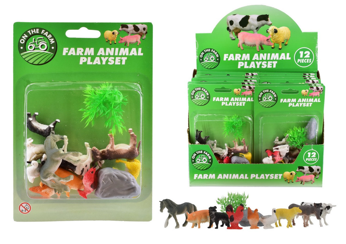 Moody Faces On Blistercard 1pc