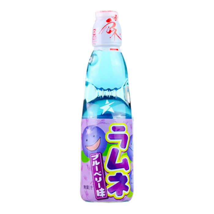 Hata Ramune Soda Blueberry 200ml