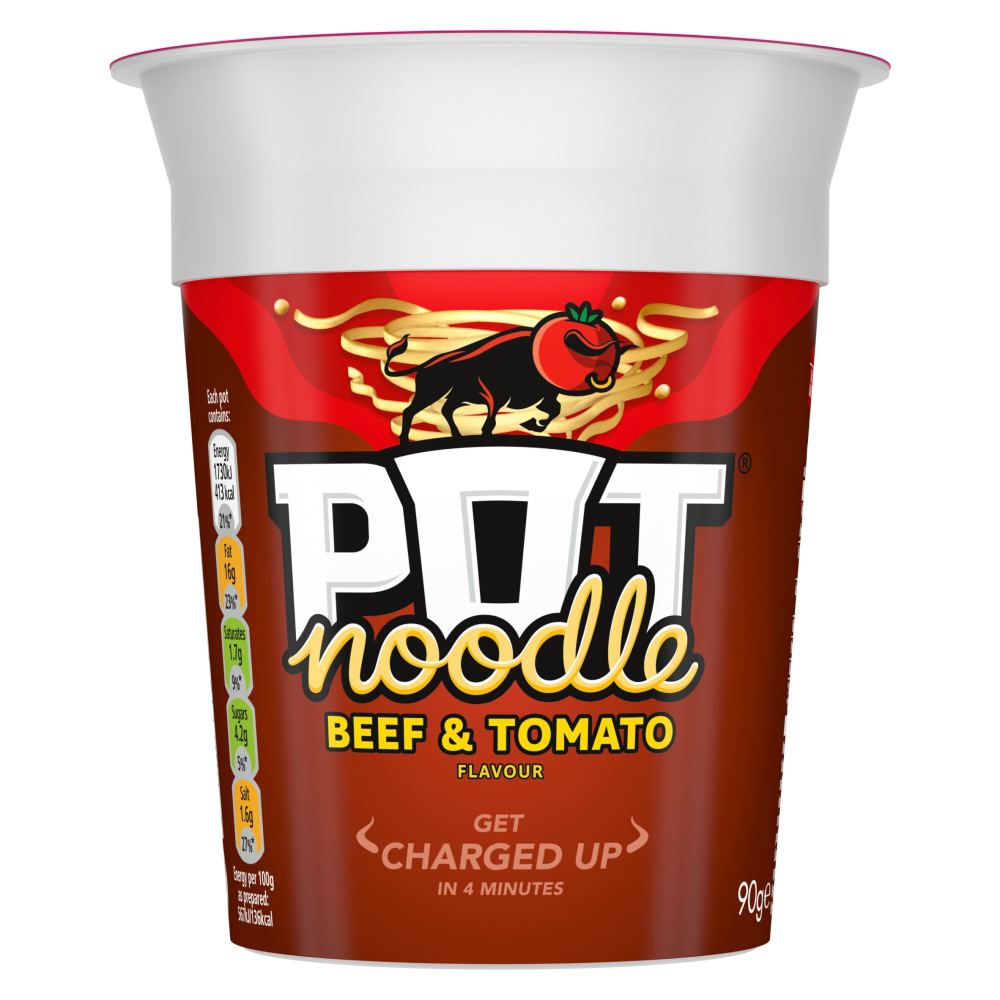 Pot Noodle Beef & Tomato Pot 12 x 90g