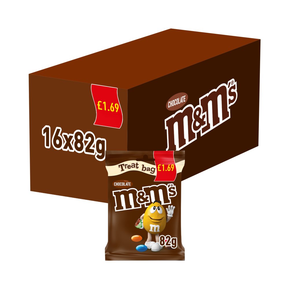 M&M's Chocolate Treat Bag 82g PM£1.69