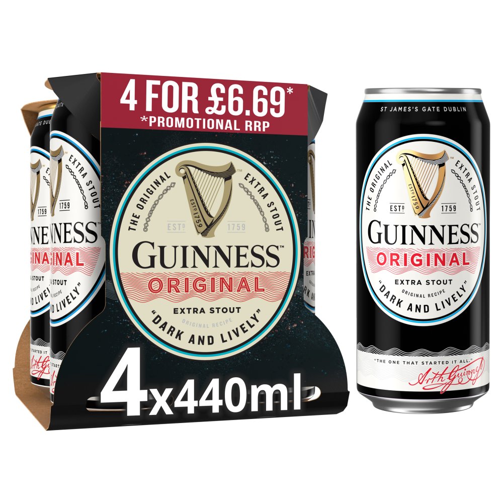 Guinness Original Extra Stout 24×440ml