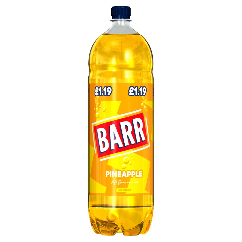 Barr Pineapple Soft Drink 2L