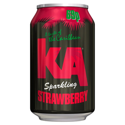 KA Strawberry Cans 330ml - Pack of 24
