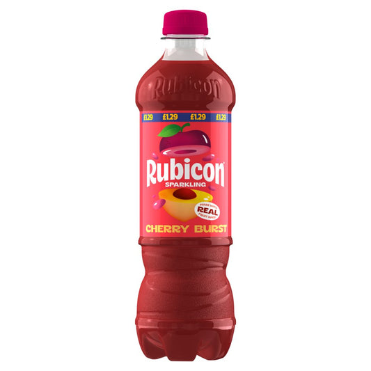 Rubicon Sparkling Cherry Blast Soft Drink 500ml