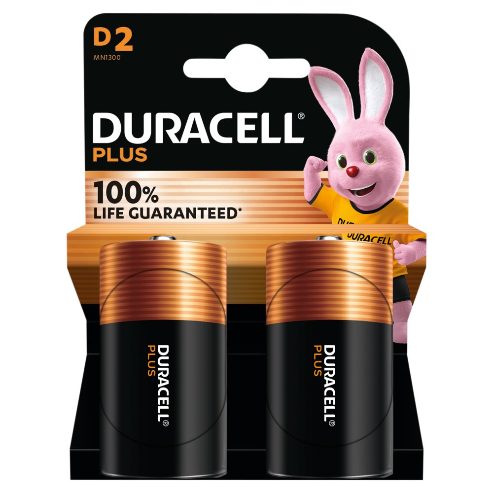 Duracell Plus D 10 x 2 Pack