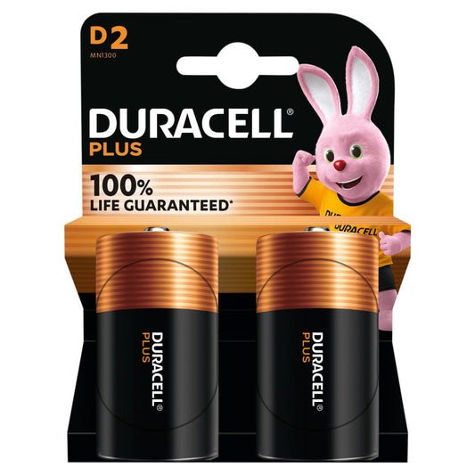 Duracell Plus D 10 x 2 Pack