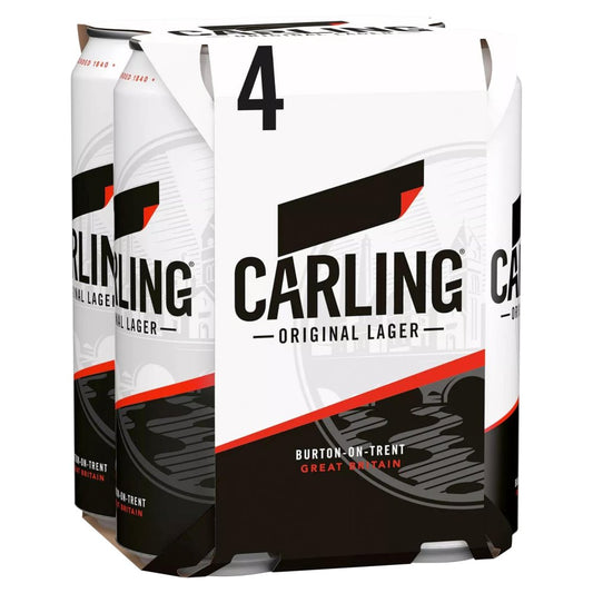 Carling Original Lager Beer 500ml Can