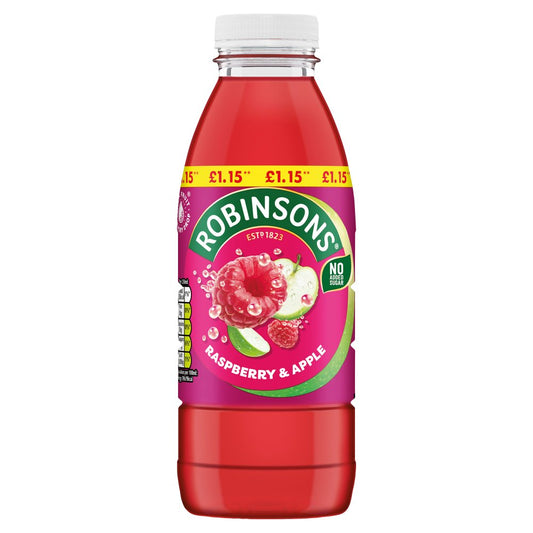 Robinsons Ready To Drink Raspberry & Apple Juice 500ml