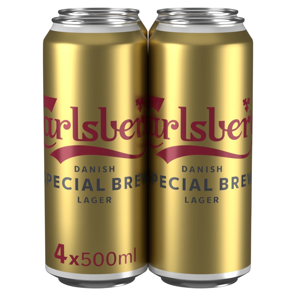 Carlsberg Special Brew Strong Lager Beer Cans 500ml