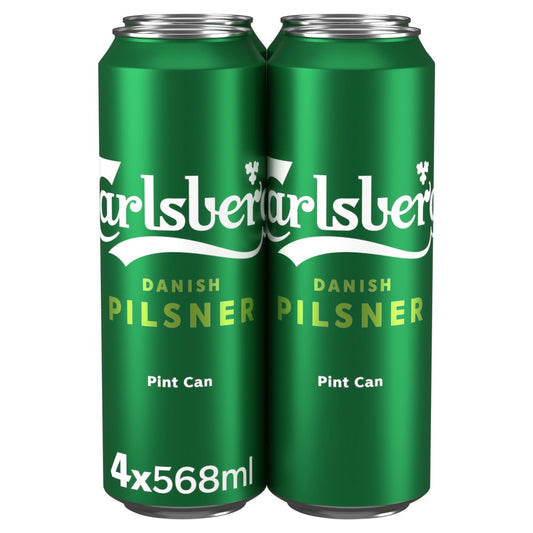 Carlsberg Danish Pilsner Lager Beer Can 568ml