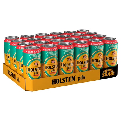 Holsten Pils Lager Beer Cans 440ml