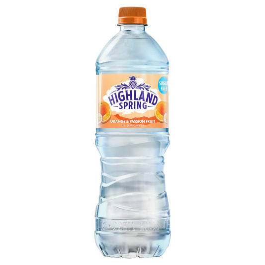Highland Spring Sugar Free Orange & Passionfruit Water 750ml