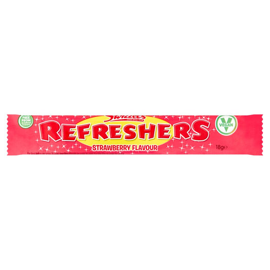 Swizzels Strawberry Refreshers Chew Bar 18g PM20p