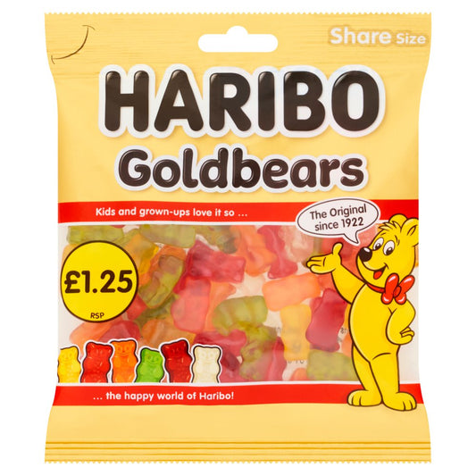 Haribo Gold Bears 12 x 140g PM £1.25