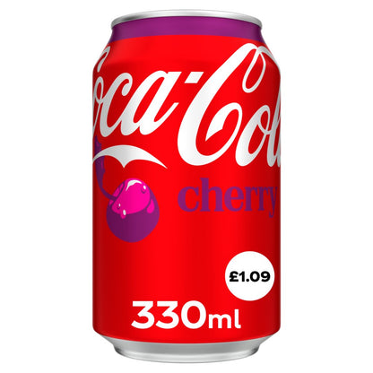 Coca Cola Cherry Cans 330ml