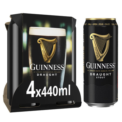 Guinness Draught Stout Beer 440ml
