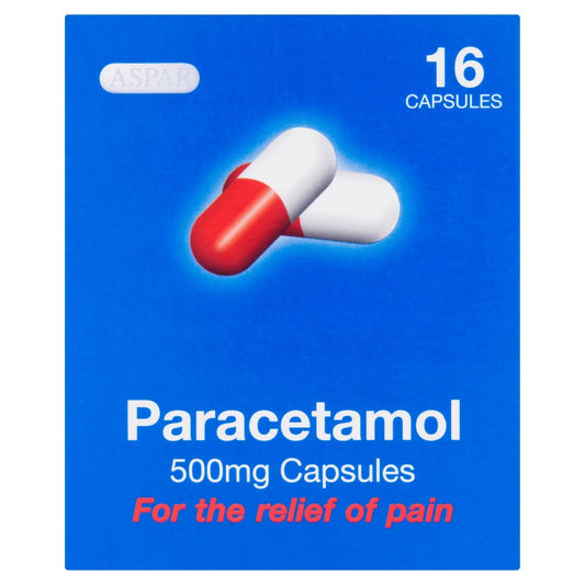 ASPAR Paracetamol 500mg 16 Tablets