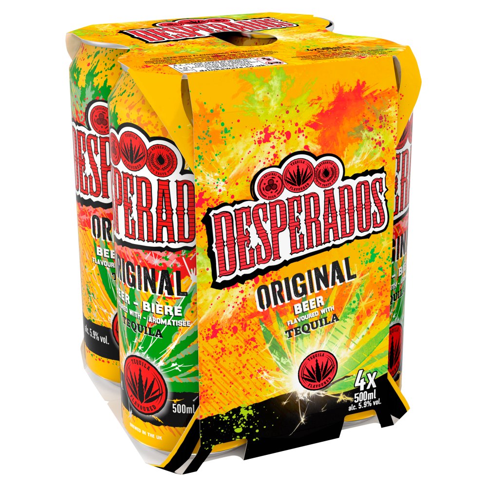 Desperados Tequila Lager 24×500ml