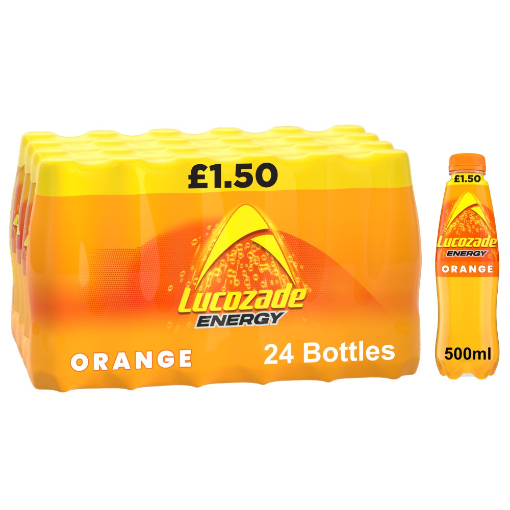 Lucozade Energy Orange 24 x 500ml PM£1.50