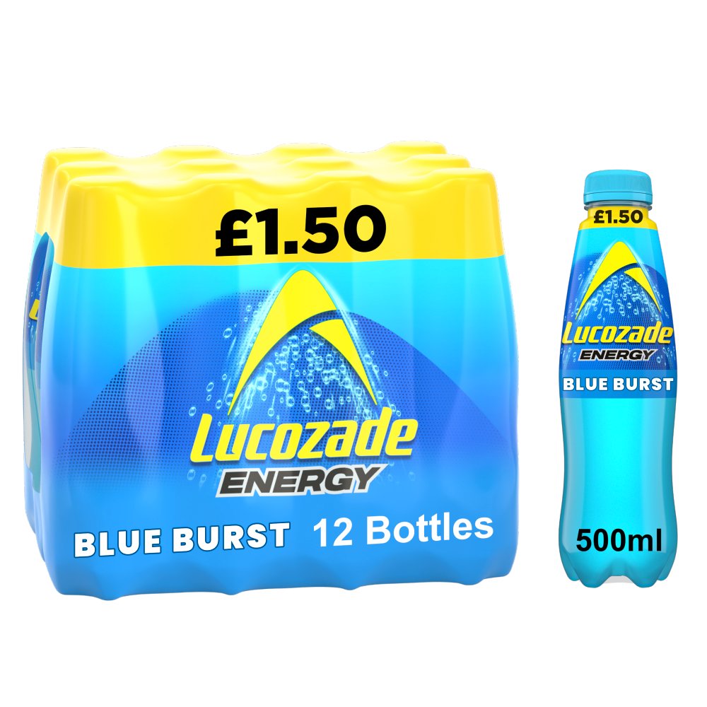 Lucozade Energy Drink Blue Burst 500ml
