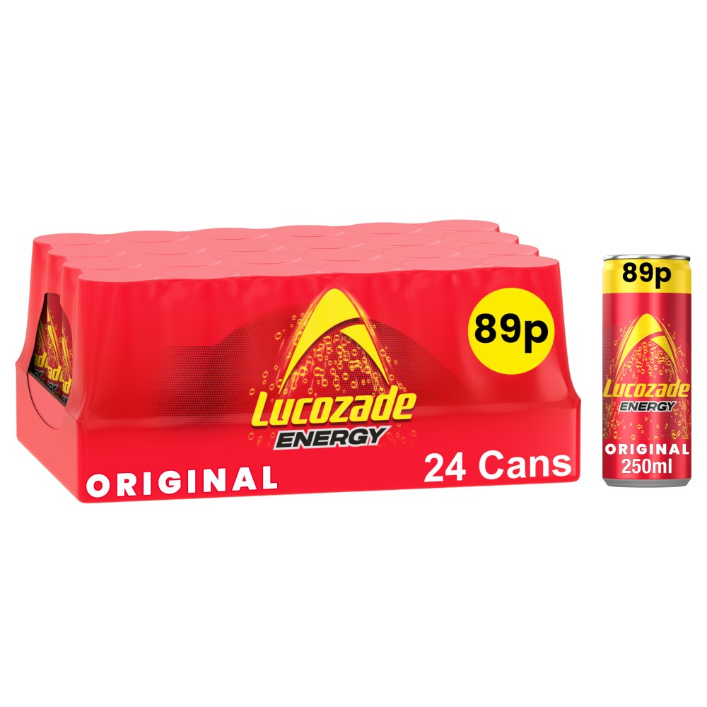 Lucozade Energy Original 250ml can