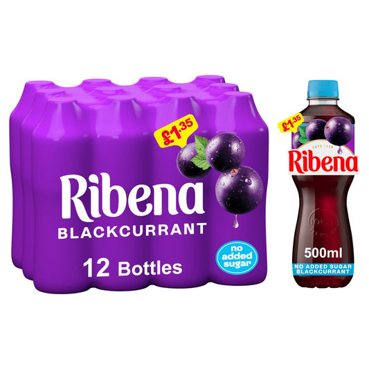 Ribena Blackcurrant Juice Drink 500ml