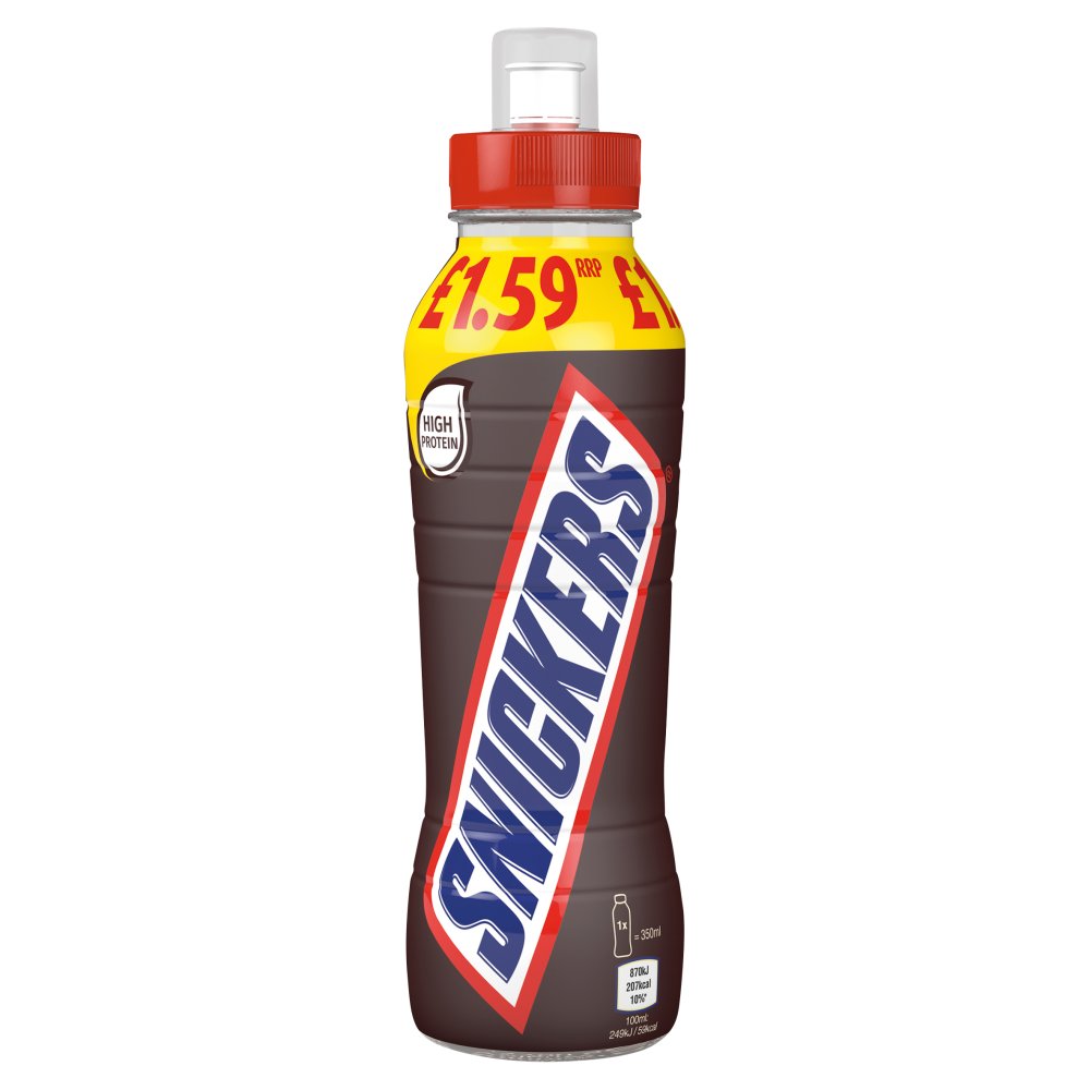 Snickers Milkshake 8 x 350ml PM £1.59