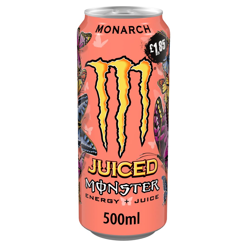 Monster Energy Drink Monarch 500ml Can