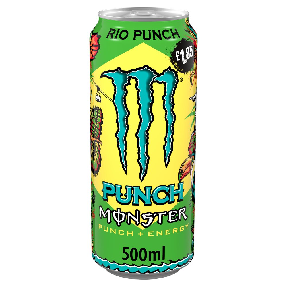 Monster Energy Drink Rio Punch 500ml Can