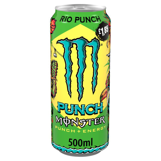 Monster Energy Drink Rio Punch 500ml Can