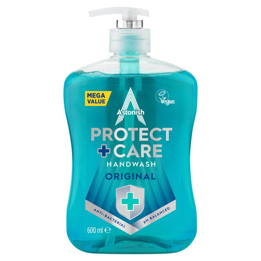 Astonish Original Protect + Care Antibacterial Handwash 600ml