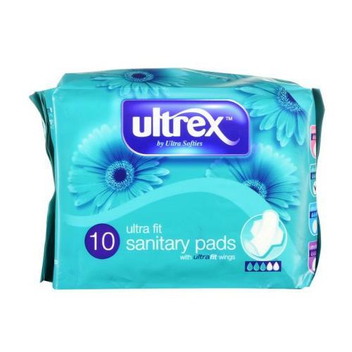 Ultrex Sanitary Pads Ultra Fit 12x10pk