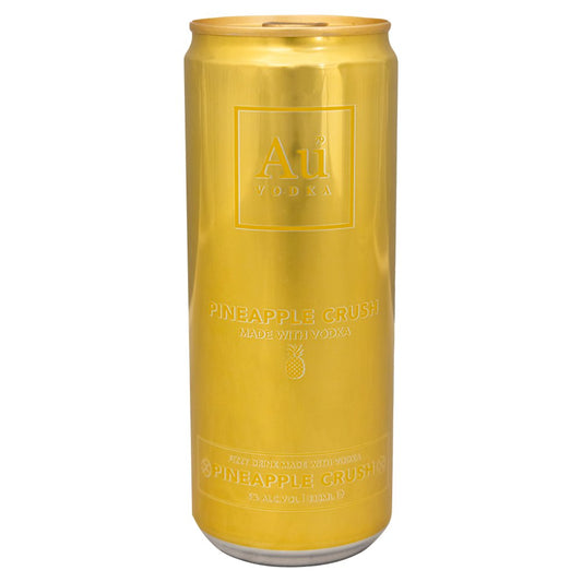AU Vodka Pineapple Crush Pre-Mixed Drink 330ml – Tropical Cocktail Can