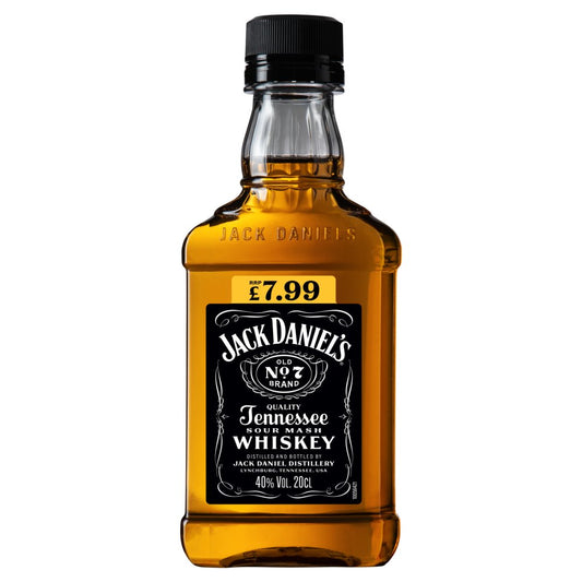 Jack Daniel’s Single 20cl PM £7.99