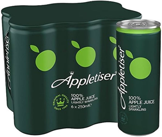 Appletiser 100% Apple Juice Lightly Sparkling 250ml