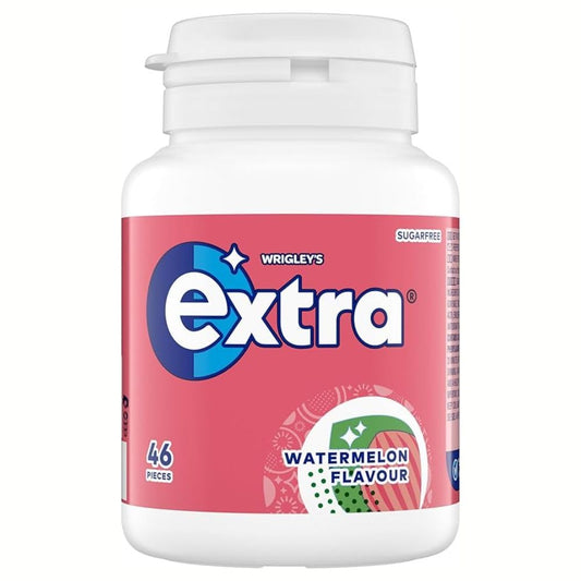 Extra Watermelon Gum Bottle 46pcs